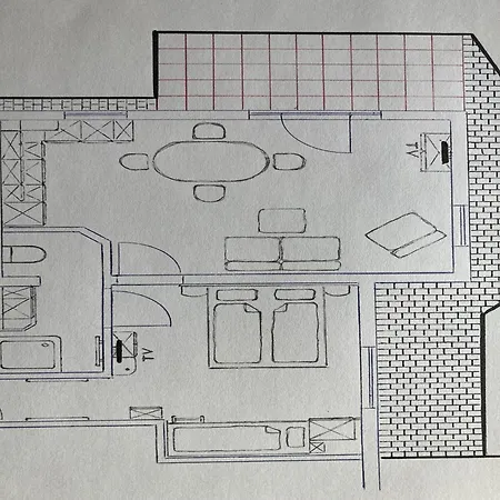 Apartment In Near Lift, Cleaning Included